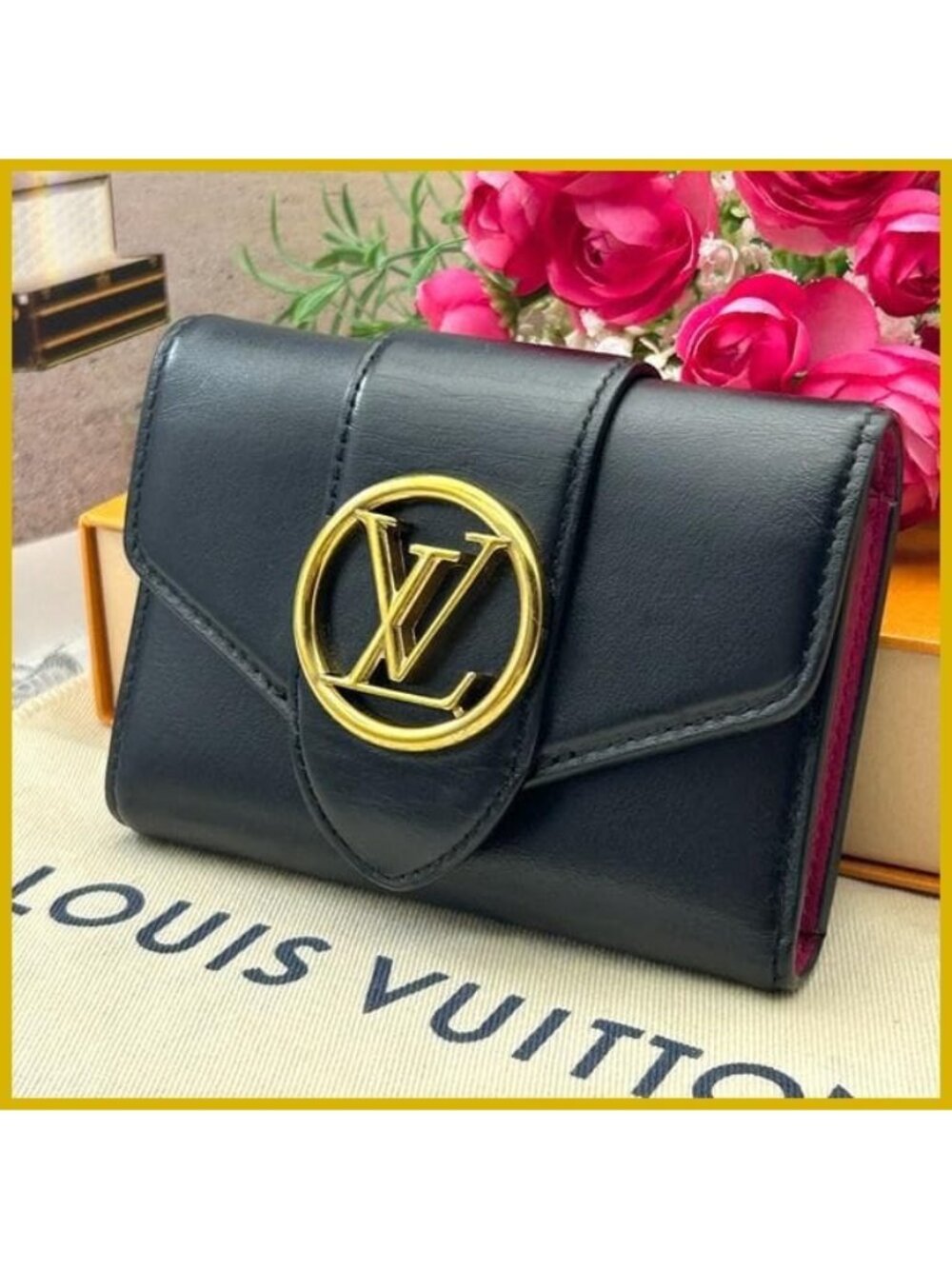 Louis Vuitton Portefeuille LV Pont Neuf Compact Wallet